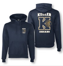 Load image into Gallery viewer, Indian NATION PO Hoodie by Champion in Navy
