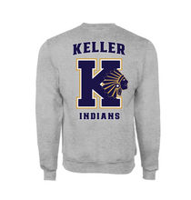 Load image into Gallery viewer, Indian NATION Crew Sweatshirt by Champion in Grey Htr
