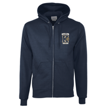 Load image into Gallery viewer, Indian NATION Full-zip Hoodie by Champion in Navy
