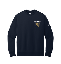 Load image into Gallery viewer, TnF Let&#39;s Fly Crew Sweatshirt by Nike in Navy
