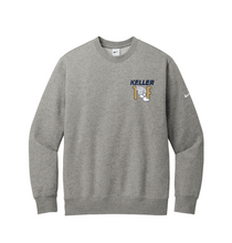 Load image into Gallery viewer, TnF Let&#39;s Fly Crew Sweatshirt by Nike in Grey Htr
