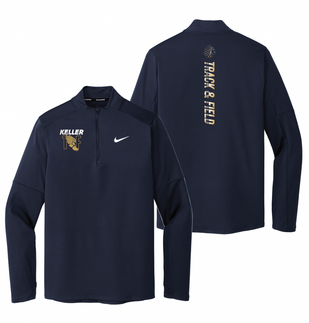 TnF Wings DriFit 1/2 Zip by Nike in Navy