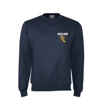 Load image into Gallery viewer, TnF Let&#39;s Fly Crew Sweatshirt by Champion in Navy
