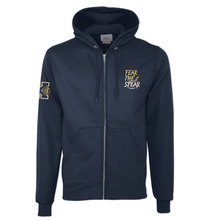 Load image into Gallery viewer, SFTBLL FTS Full-zip Hoodie by Champion in Navy
