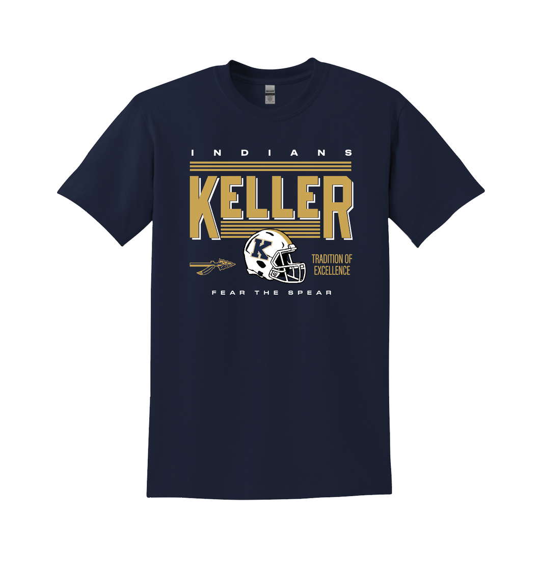 Excellence SS Tee in Navy