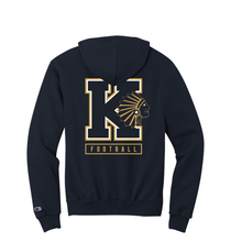 Load image into Gallery viewer, GAME DAY Full-zip Hoodie by Champion in Navy
