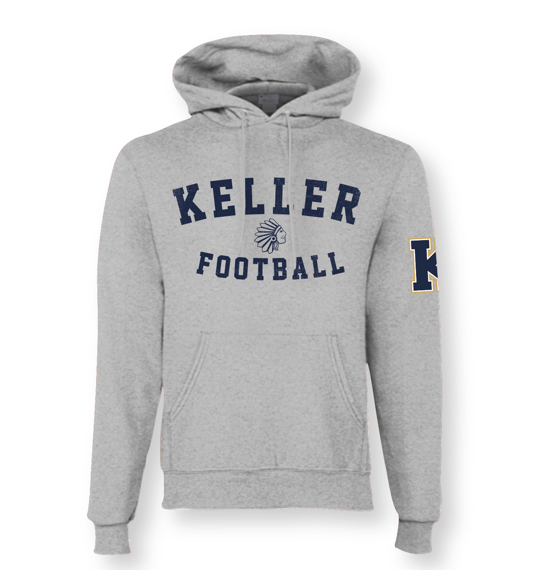 Game Day PO Hoodie by Champion in Grey Htr