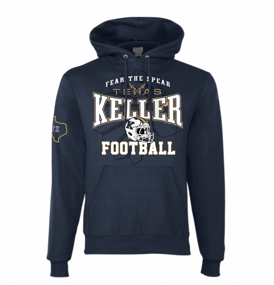 Battle PO Hoodie by Champion in Navy