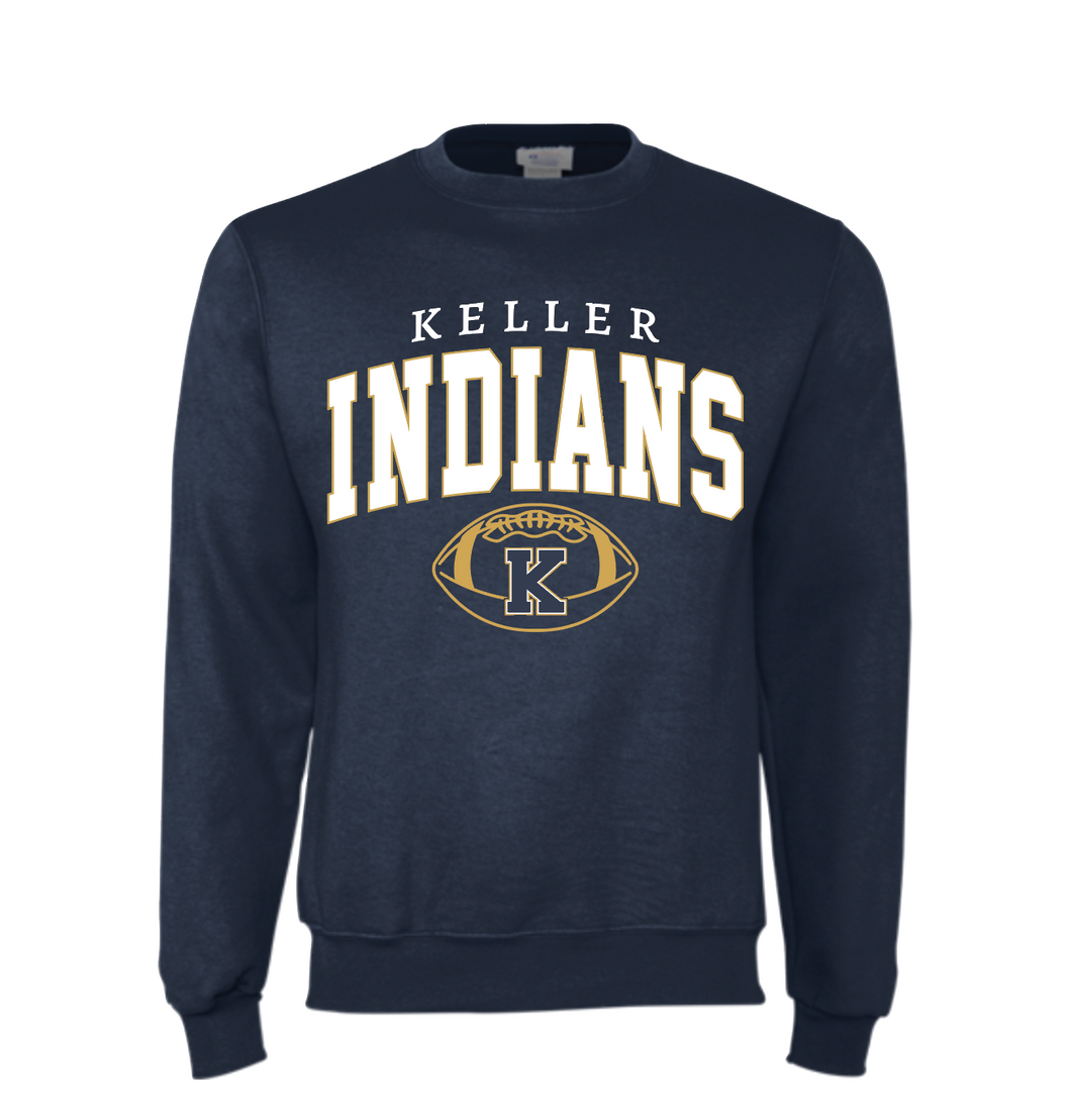 Touchdown Crew Sweatshirt by Champion in Navy
