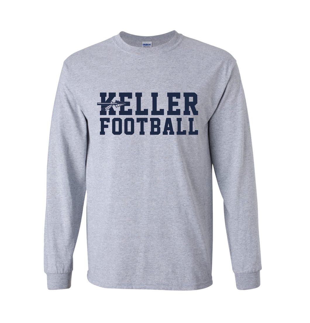 Victory LS Tee in Grey Htr