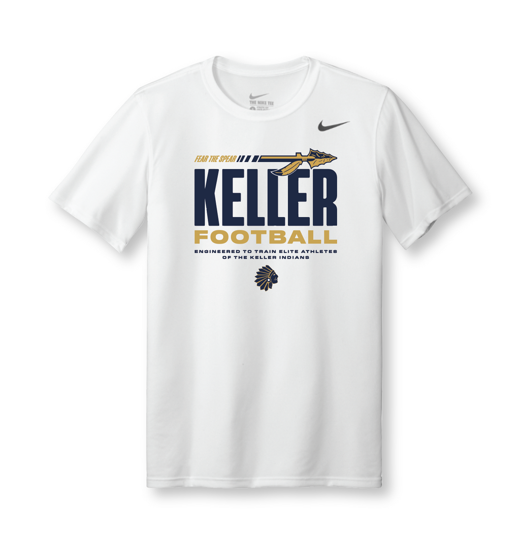 Elite SS Unisex DriFit Tee in White by Nike