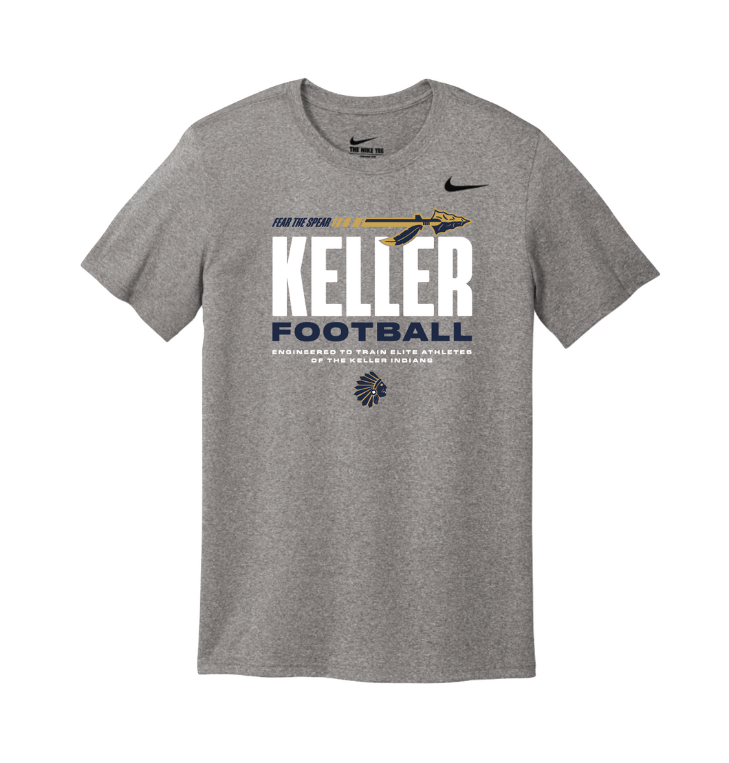 Elite SS Unisex DriFit Tee in Grey Htr by Nike