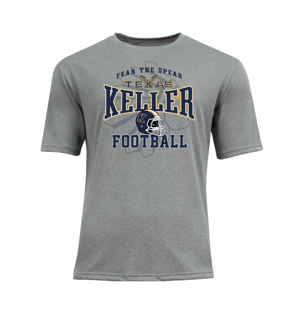 Battle SS DriFit Tee in Grey Htr