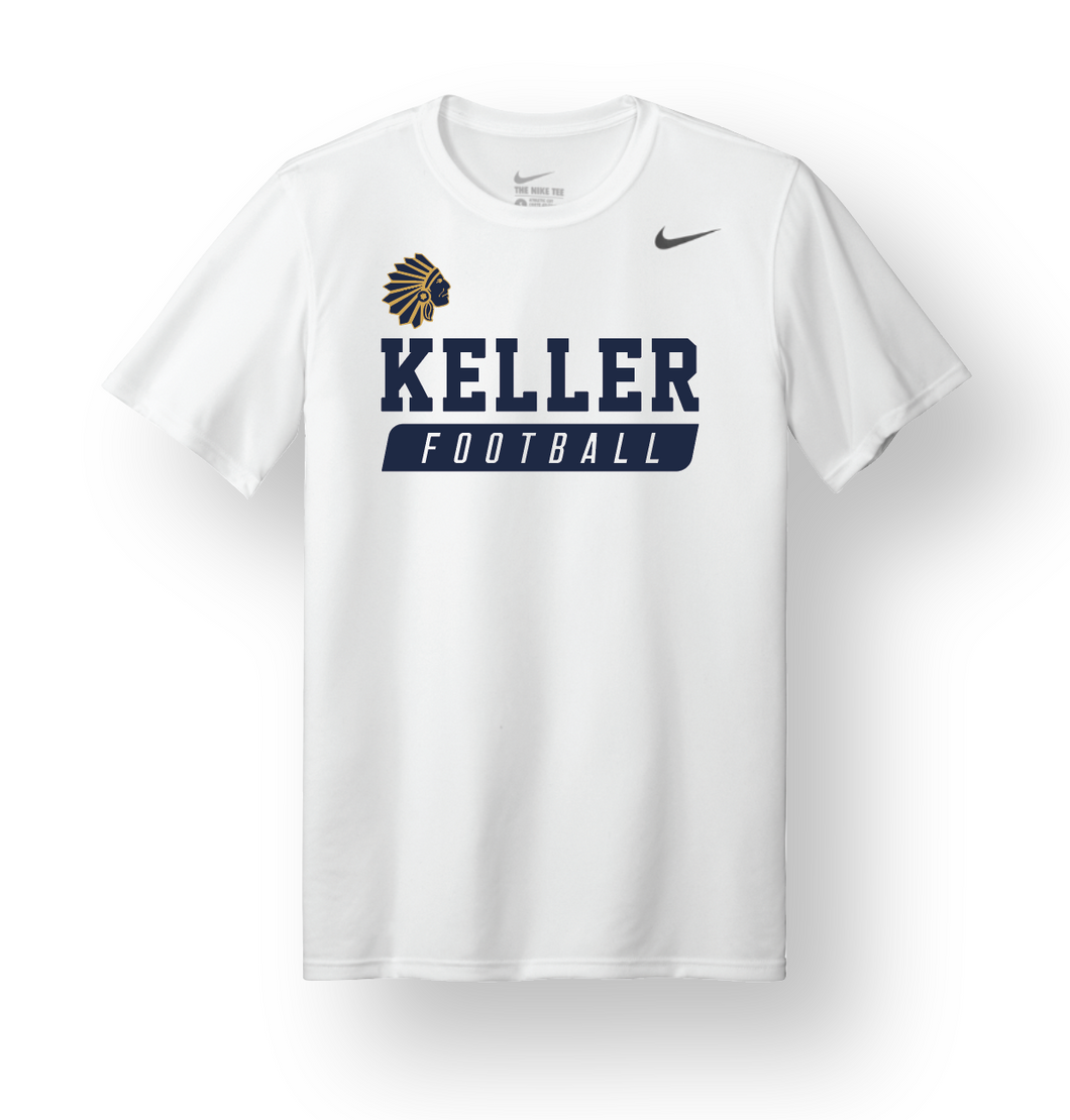 Progress SS Unisex DriFit Tee in White by Nike