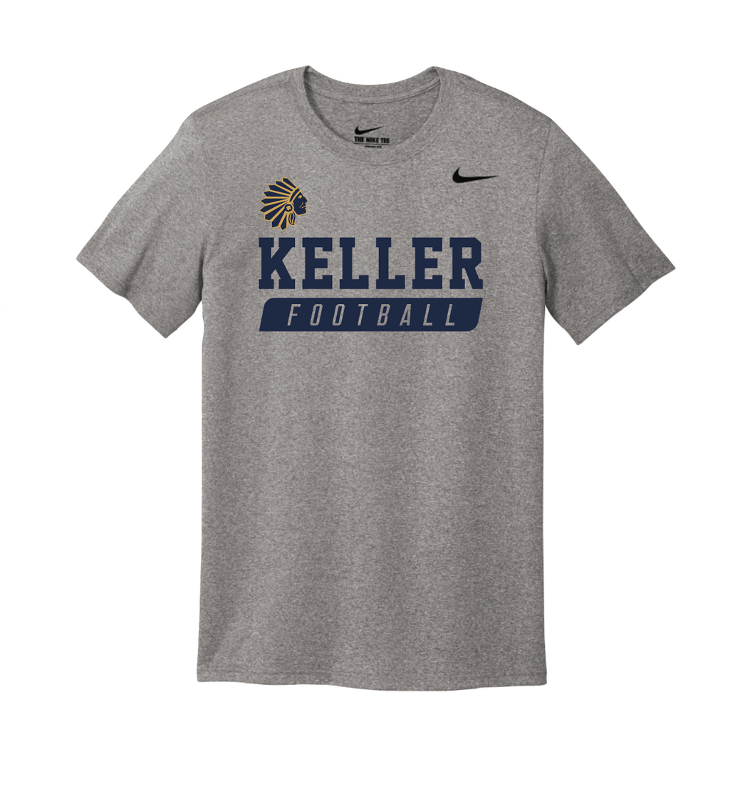 Progress SS Unisex DriFit Tee in Grey Htr by Nike