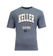 Load image into Gallery viewer, From The Top SS DriFit Tee in Navy Htr
