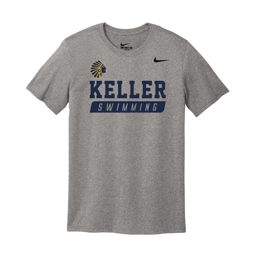 Movement SS Unisex DriFit Tee in Grey Htr by Nike