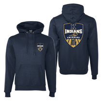 Load image into Gallery viewer, Starting Blocks PO Hoodie by Champion in Navy

