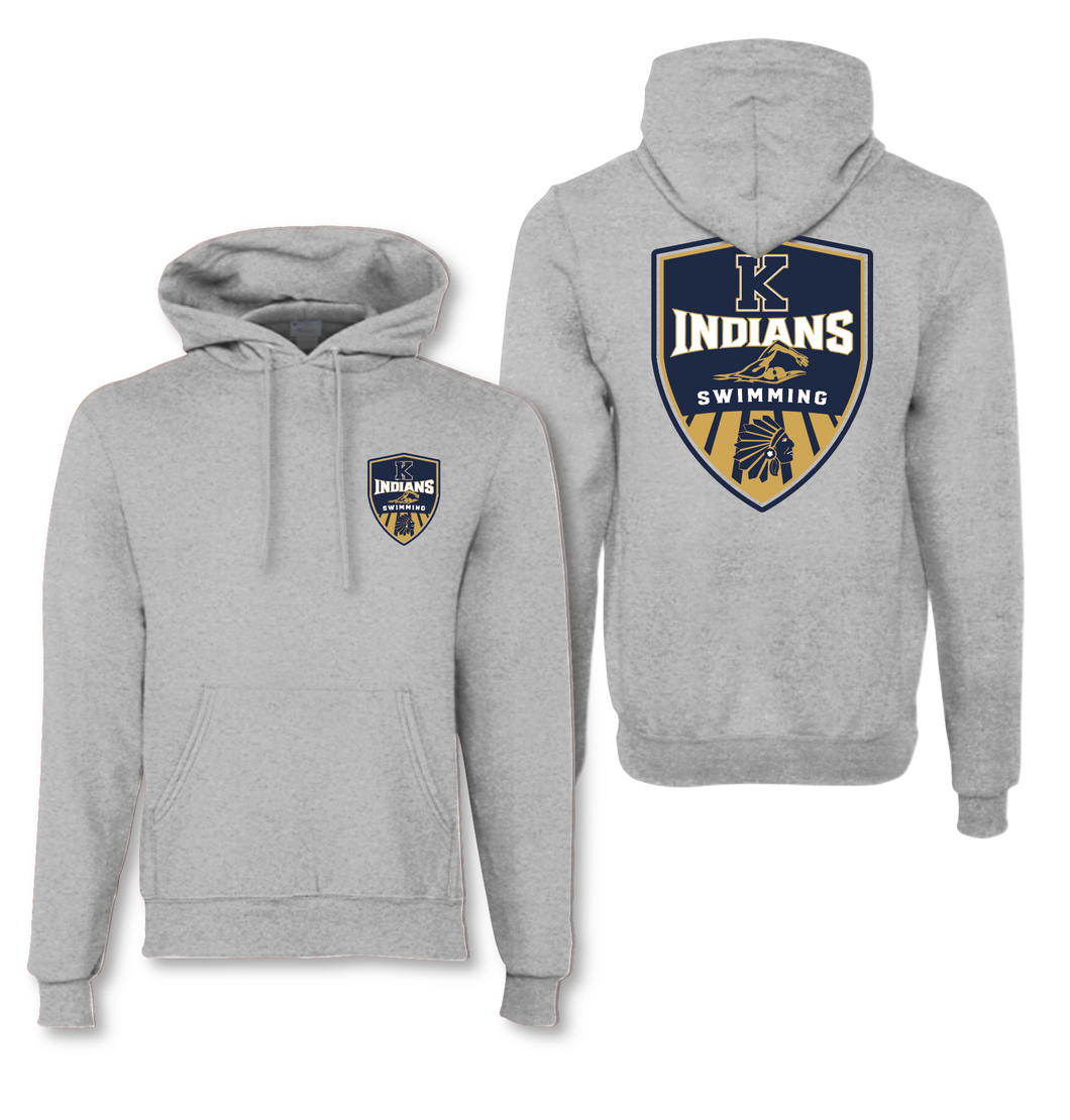 Starting Blocks PO Hoodie by Champion in Grey Htr
