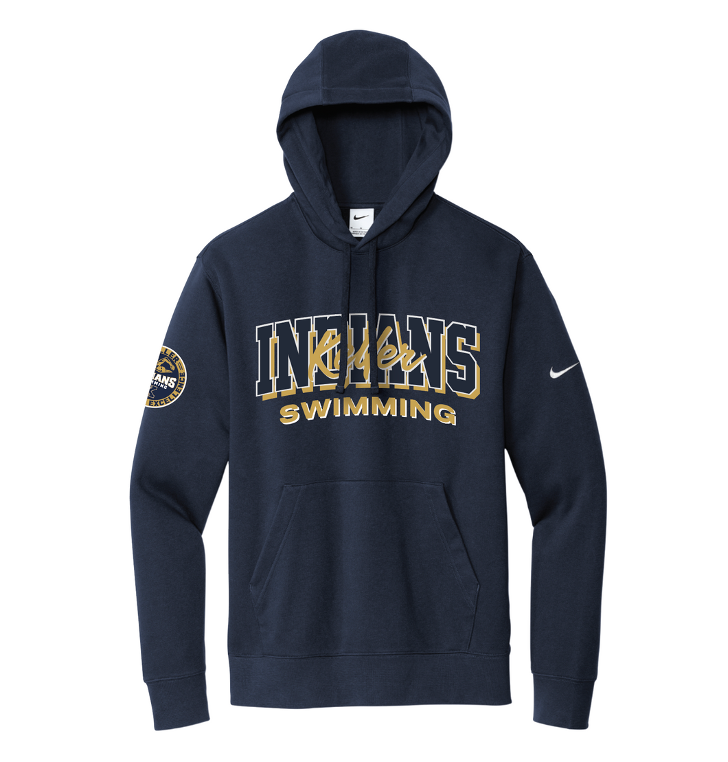 Strokes PO Hoodie in Navy by Nike