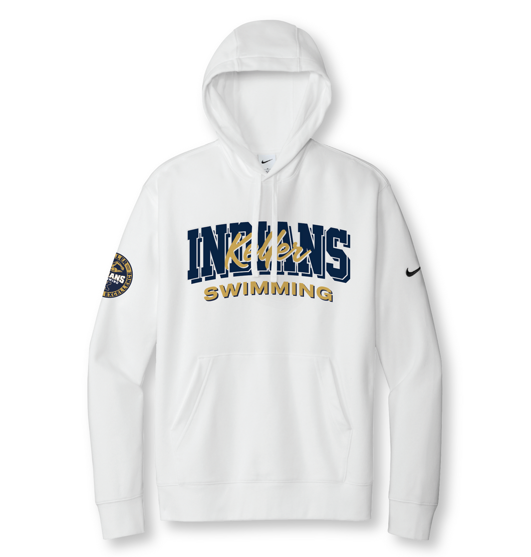 Strokes PO Hoodie in White by Nike