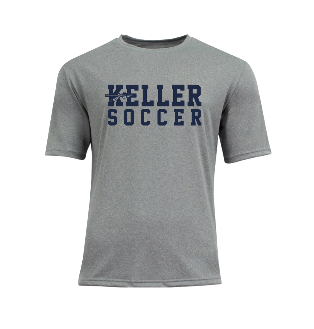 Victorious SS DriFit Tee in Grey Htr
