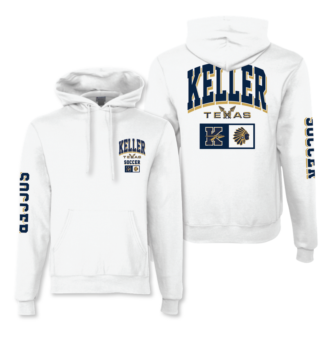 On The Pitch PO Hoodie by Champion in White