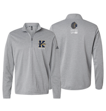 Load image into Gallery viewer, K-Stack Soccer Lightweight DriFit 1/4 Zip in Grey Htr by adidas
