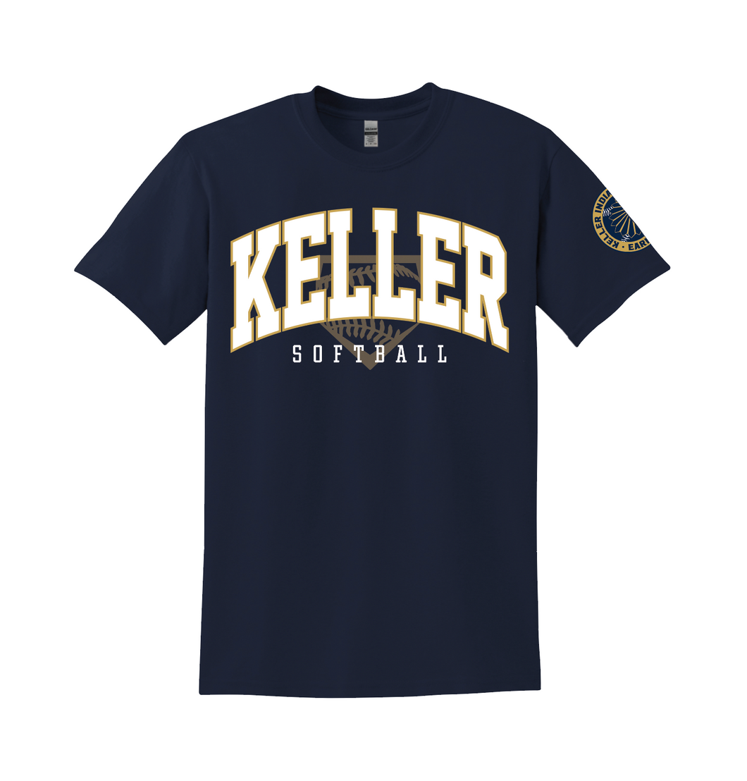 SB Clutch SS Tee in Navy