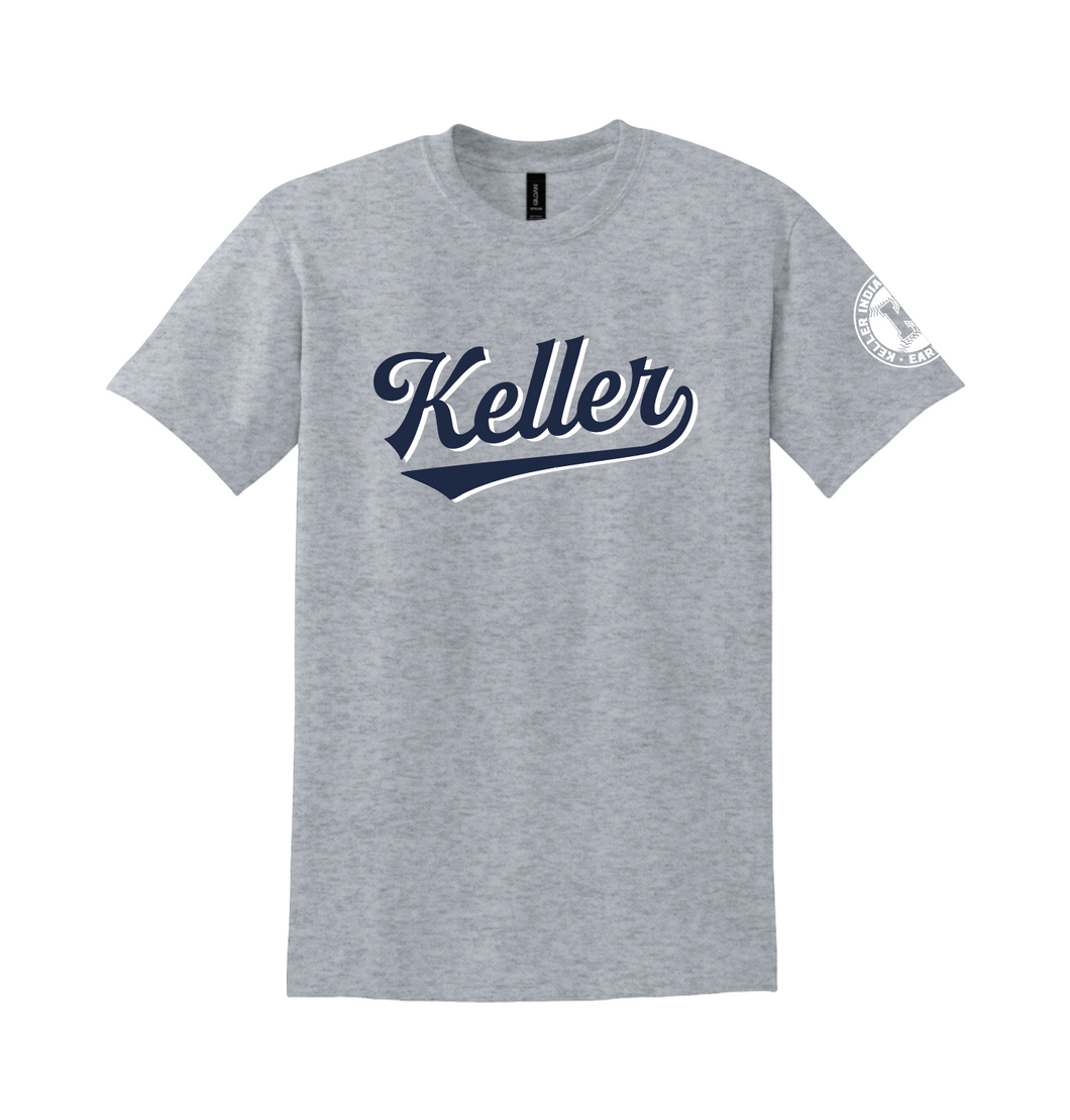 SB Sluggers SS Tee in Grey Htr