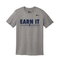 Load image into Gallery viewer, SB Just EARN IT SS Unisex DriFit Tee in Grey Htr by Nike
