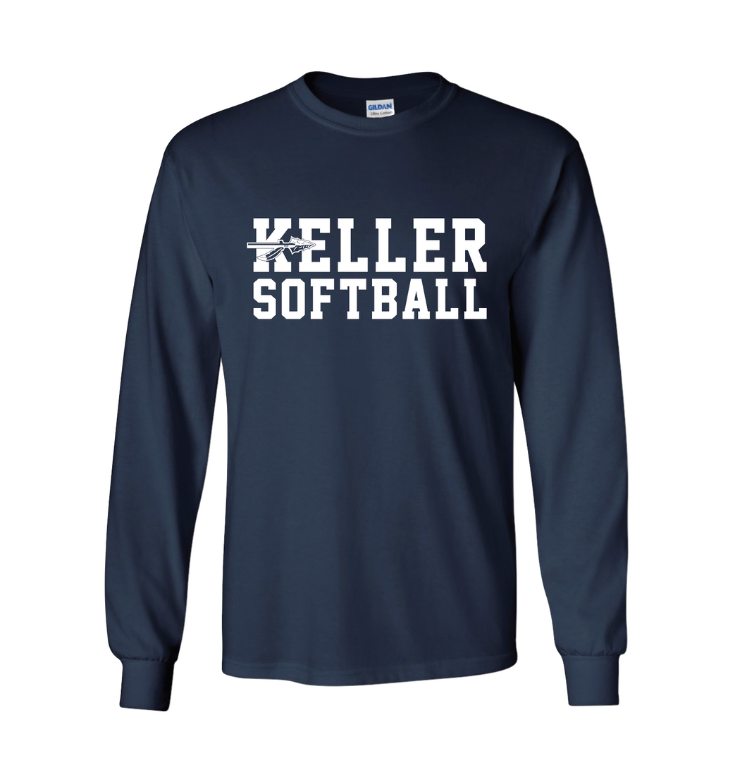 SB Victory LS Tee in Navy