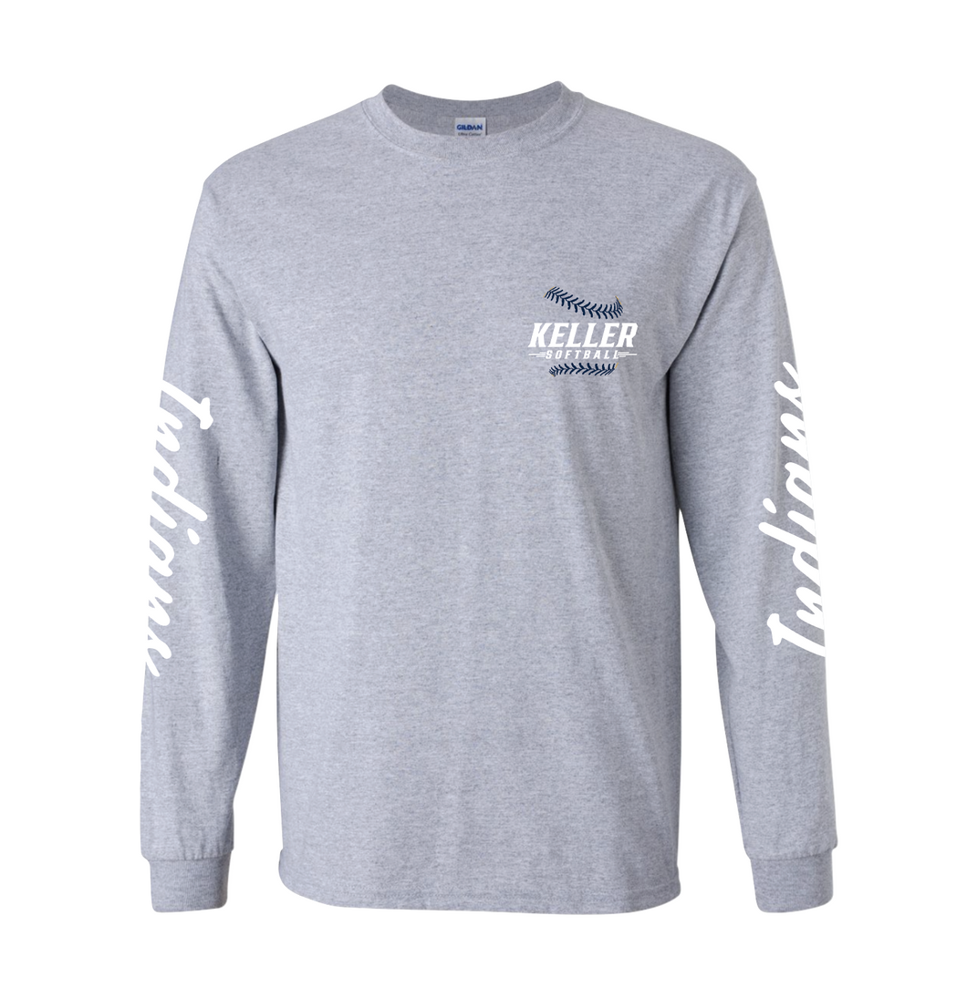 SB Bring It LS Tee in Grey Htr