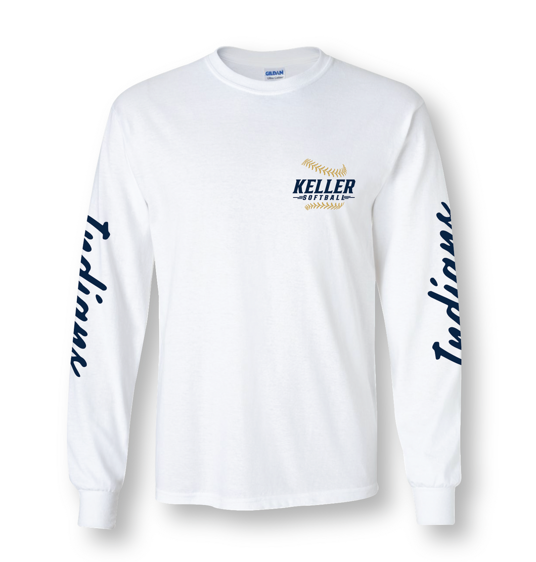 SB Bring It LS Tee in White