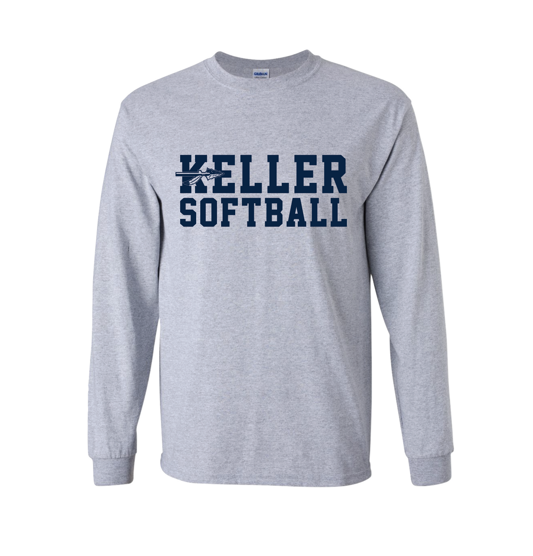 SB Victory LS Tee in Grey Htr