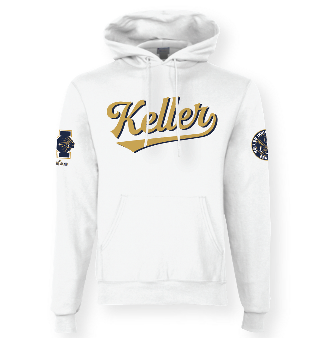 SB Scripted PO Hoodie by Champion in White