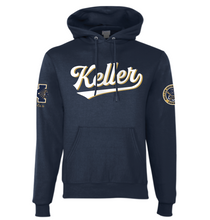 Load image into Gallery viewer, SB Scripted PO Hoodie by Champion in Navy
