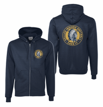 Load image into Gallery viewer, SB On Point Full-zip Hoodie by Champion in Navy
