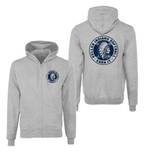 Load image into Gallery viewer, SB On Point Full-zip Hoodie by Champion in Grey Htr
