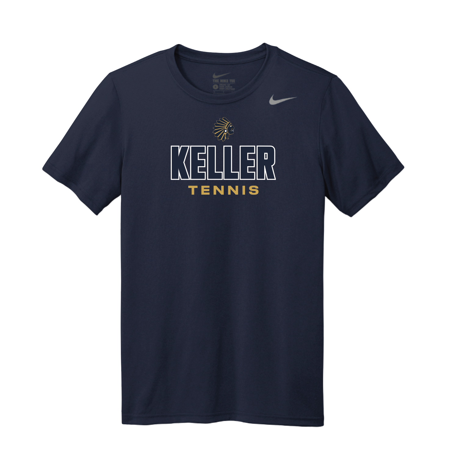 OFFICIAL TNNS Major SS Unisex DriFit Tee in Navy by Nike – Keller
