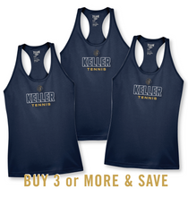 Load image into Gallery viewer, *OFFICIAL TNNS Major Racerback Tank in Navy

