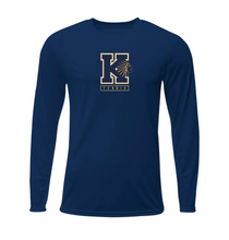 Load image into Gallery viewer, TNNS K-Strong LS DriFit Tee in Navy
