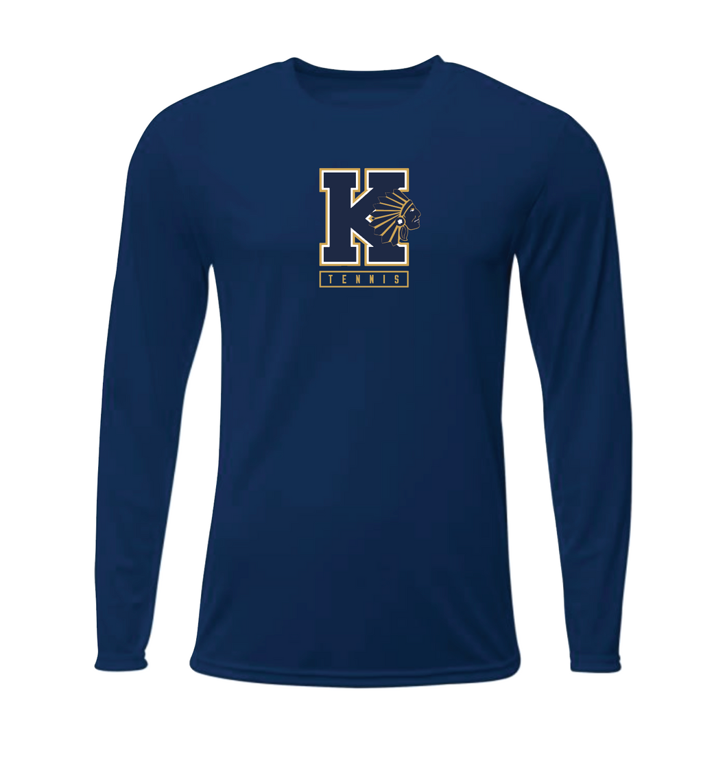 TNNS K-Strong LS DriFit Tee in Navy