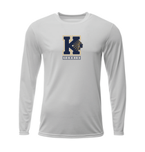 Load image into Gallery viewer, TNNS K-Strong LS DriFit Tee in Lt Grey

