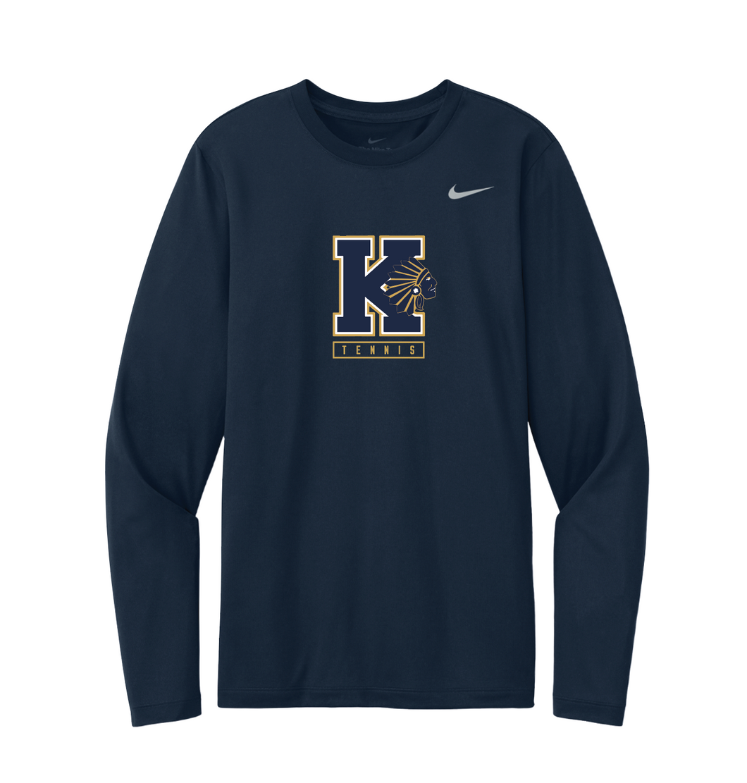 TNNS K-Strong LS Unisex DriFit Tee in Navy by Nike