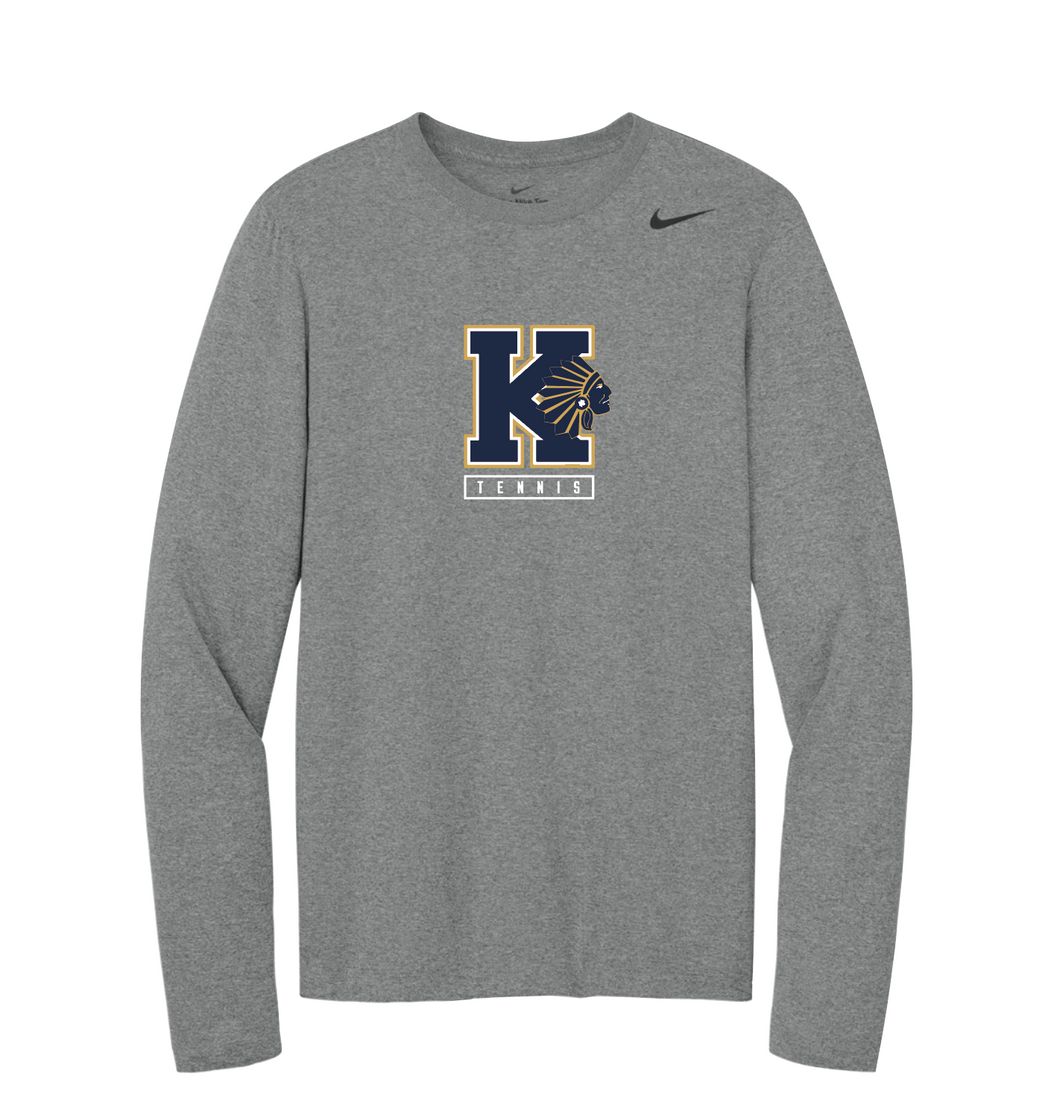 TNNS K-Strong LS Unisex DriFit Tee in Grey Htr by Nike