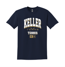 Load image into Gallery viewer, TNNS Ground Strokes SS Tee in Navy
