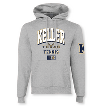 Load image into Gallery viewer, TNNS Ground Strokes PO Hoodie by Champion in Grey Htr
