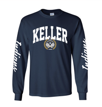 Load image into Gallery viewer, TNNS Tour LS Tee in Navy
