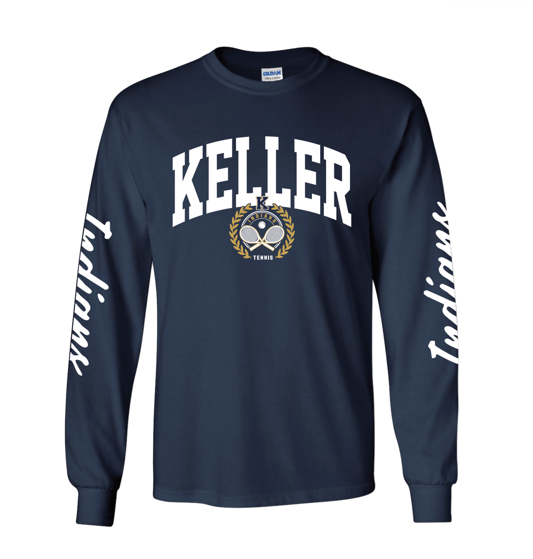 TNNS Tour LS Tee in Navy